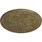 Ekena Millwork Emeryville Ceiling Medallion, Hand-Painted Mississippi Mud Crackle, 16 7/8"OD x 5/8"P CM16ERMMC - alternate 2